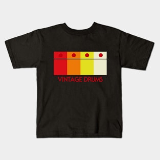 TR-808 STRIPES & FONT #6 Kids T-Shirt